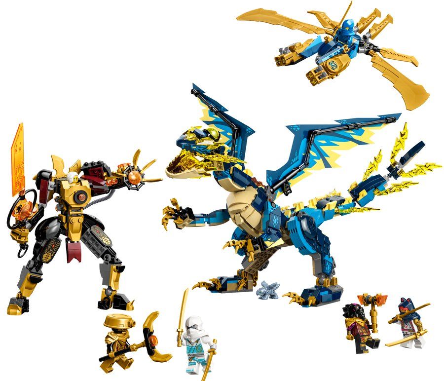 LEGO 71796 Elemental Dragon vs. The Empress Mech
