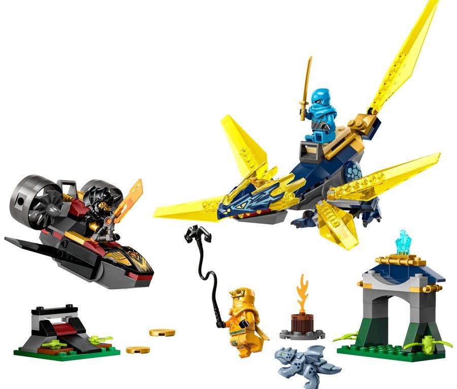 LEGO 71798 Nya and Arin's Baby Dragon Battle