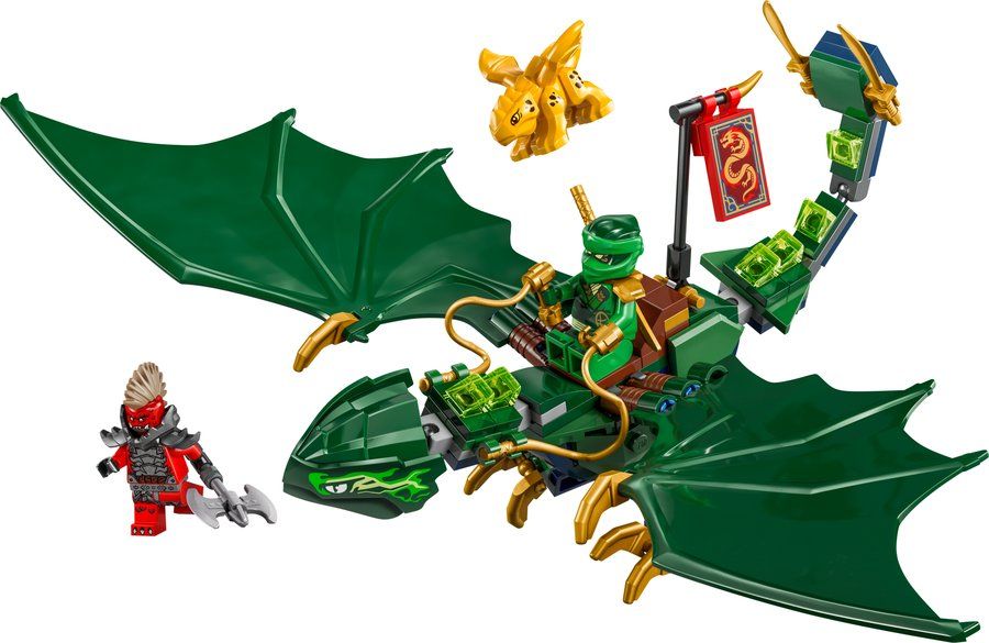 LEGO 71829 Lloyd's Green Forest Dragon
