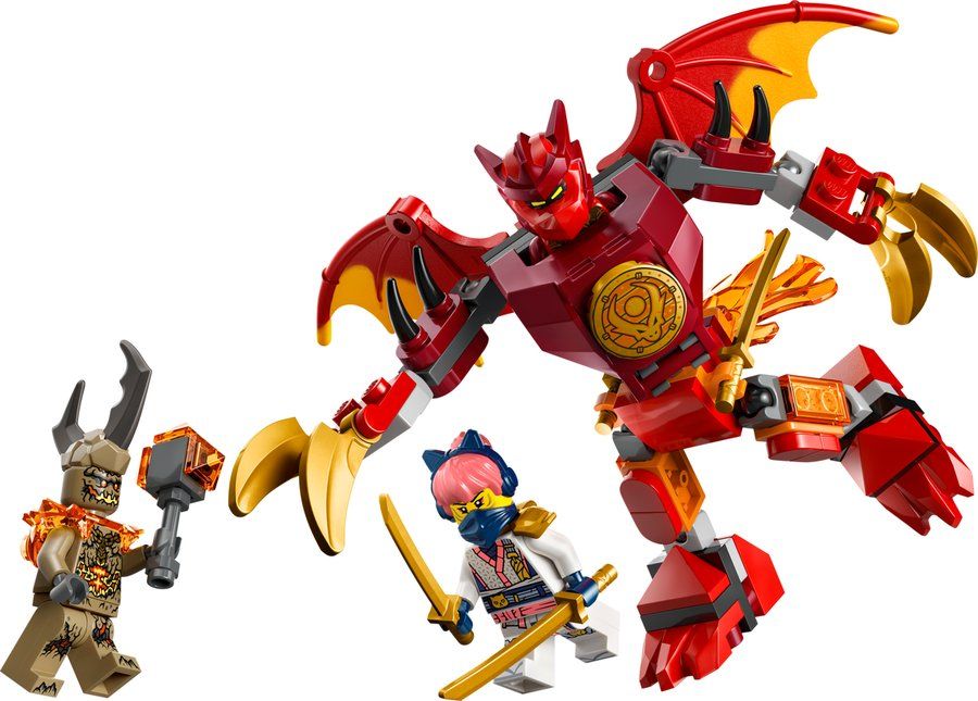 LEGO 71851 Kai's Dragon Mech Battle Pack