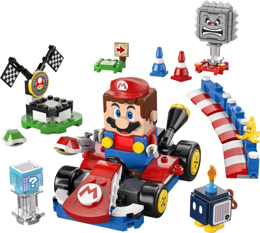 LEGO 72043 Mario Kart: Interactive LEGO Mario & Standard Kart