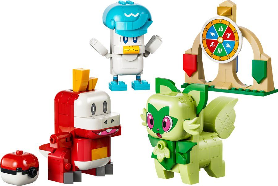 LEGO 72158 Sprigatito, Fuecoco and Quaxly Battle