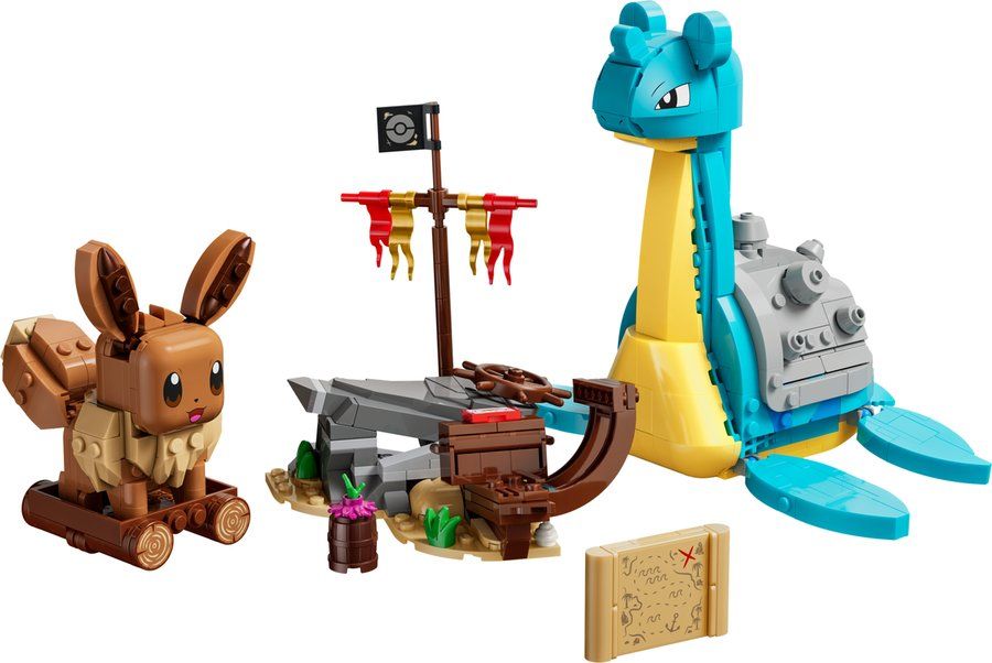 LEGO 72162 Eevee and Lapras's Treasure Hunt