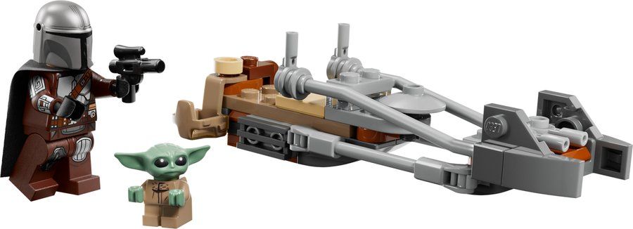 LEGO 75436 The Mandalorian & Grogu's Speeder Bike