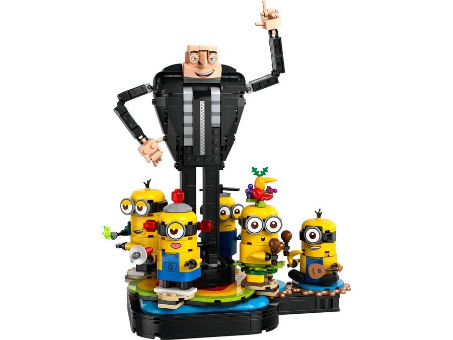 LEGO 75582 Brick-Built Gru and Minions