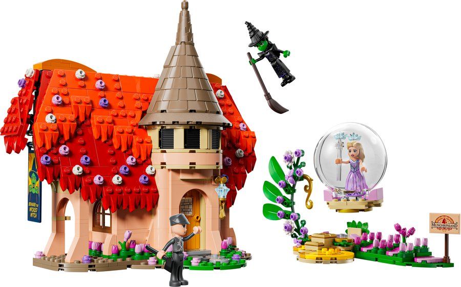 LEGO 75690 Glinda & Elphaba Visit Munchkinland