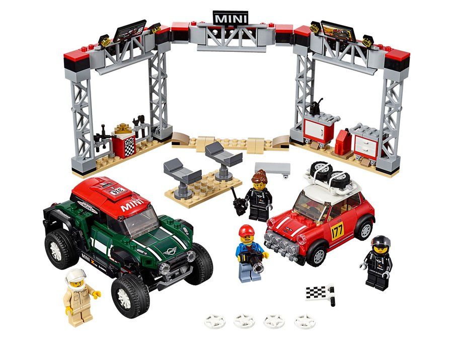 LEGO 75894 1967 Mini Cooper S Rally and 2018 MINI John Cooper Works Buggy