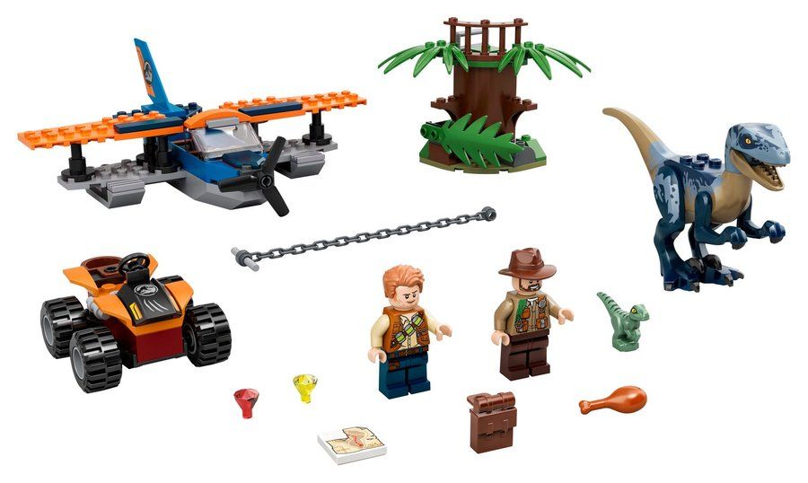 LEGO 75942 Velociraptor: Biplane Rescue Mission