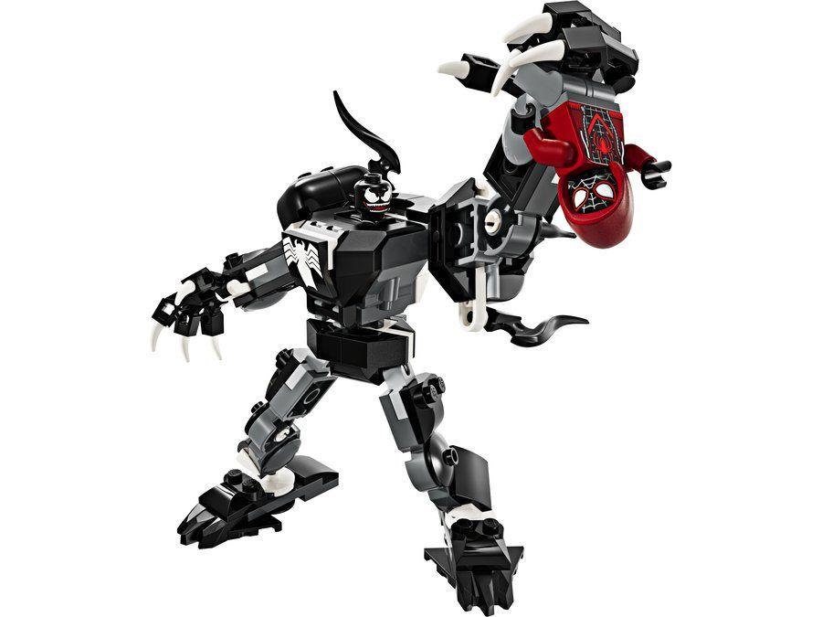 LEGO 76276 Venom Mech Armor vs. Miles Morales