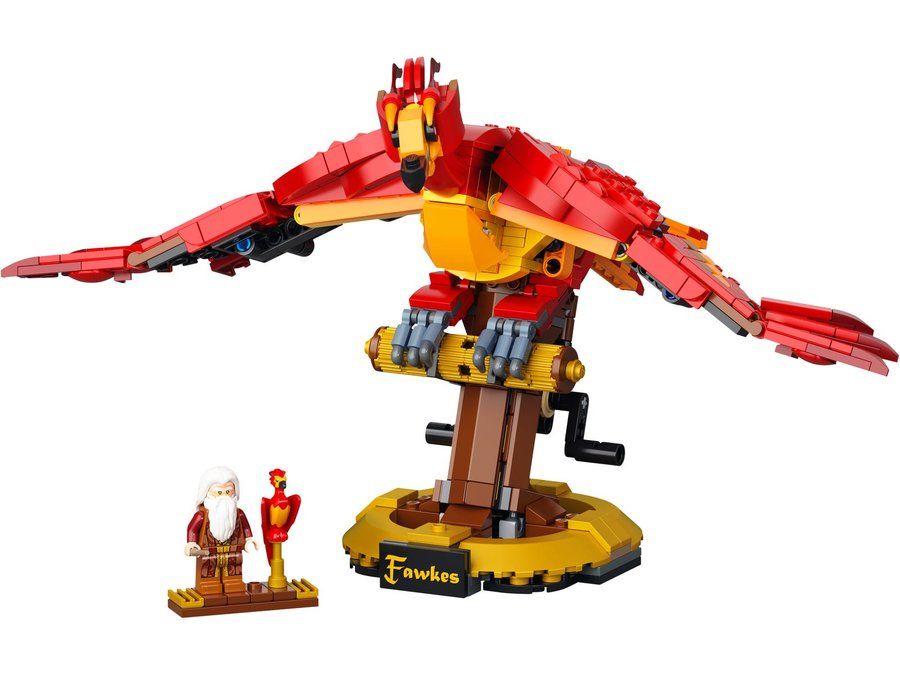LEGO 76394 Fumseck, le phénix de Dumbledore