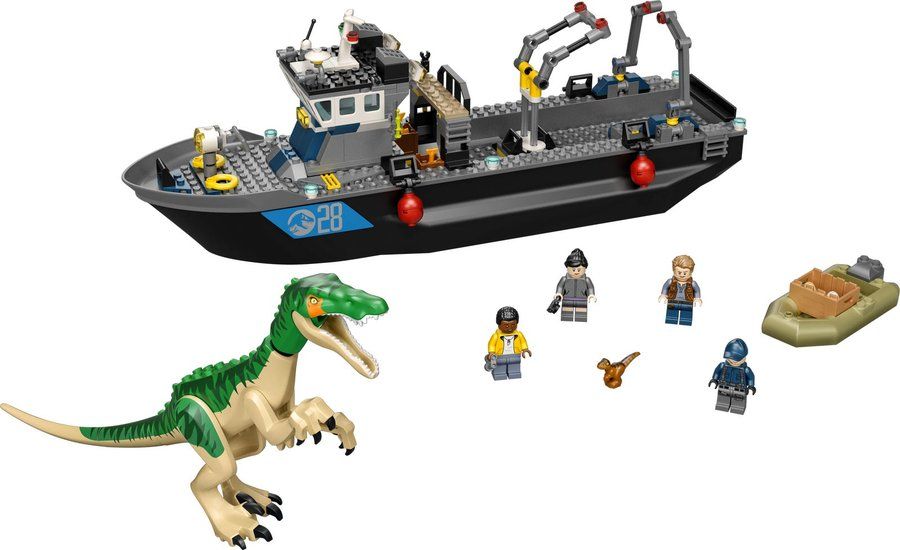 LEGO 76942 Baryonyx Dinosaur Boat Escape