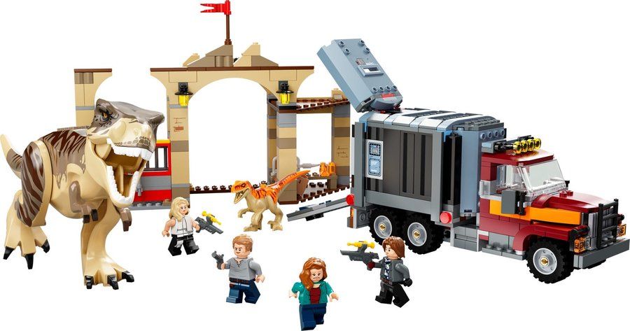 LEGO 76948 T. rex & Atrociraptor Dinosaur Breakout