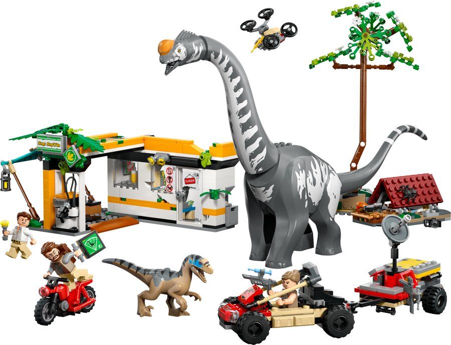 LEGO 76973 Raptor & Titanosaurus Tracking Mission
