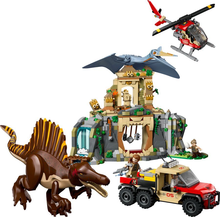 LEGO 76976 Spinosaurus & Quetzalcoatlus Air Mission