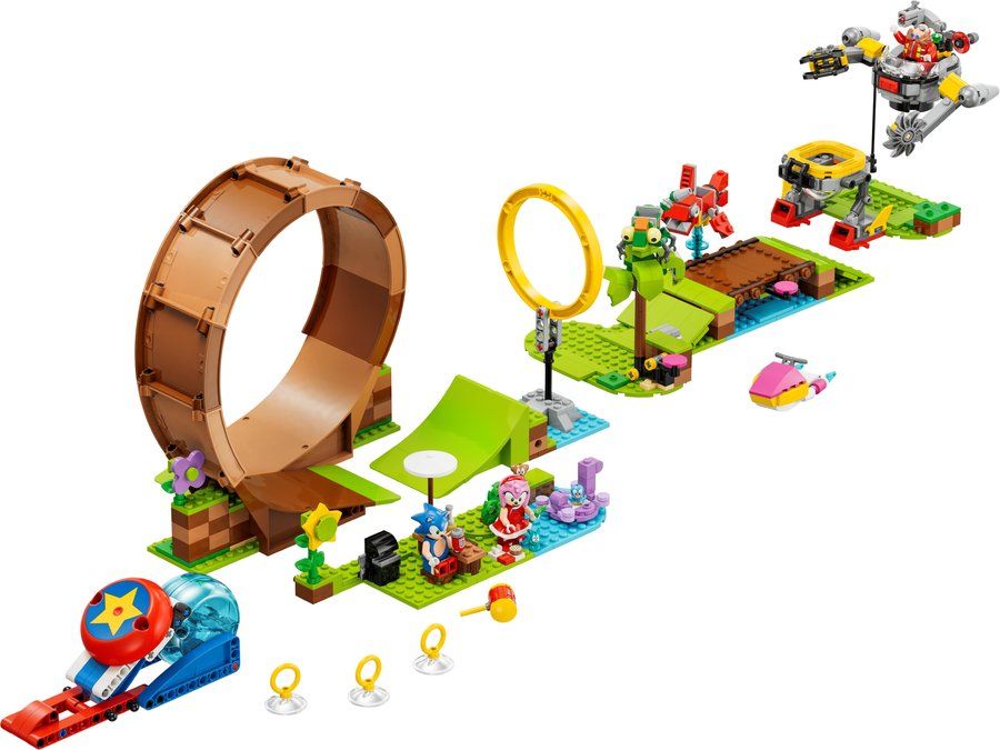 LEGO 76994 Sonic's Green Hill Zone Loop Challenge