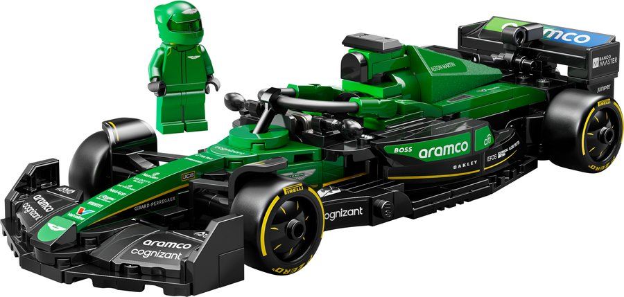 LEGO 77245 Aston Martin Aramco F1 AMR24 Race Car