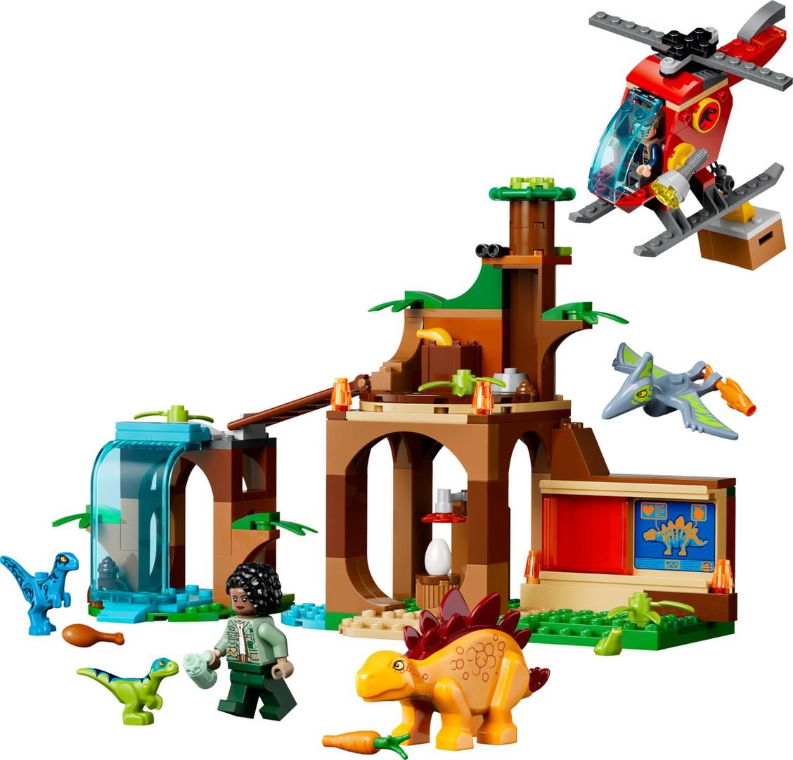 LEGO 77981 Velociraptor, Stegosaurus & Pteranodon Rescue