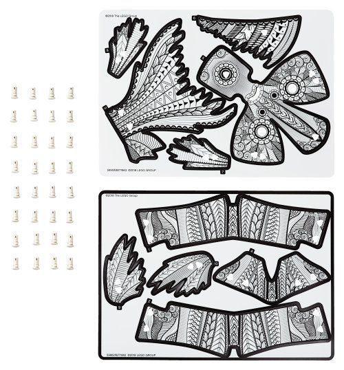 LEGO 81003 Ink Koi Skin
