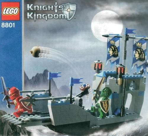 LEGO 8801 Knights' Attack Barge