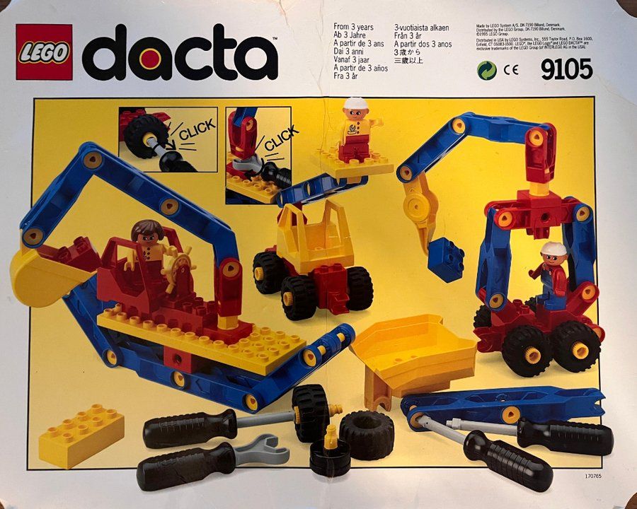 LEGO 9105 Large First Tools for Technology Set
