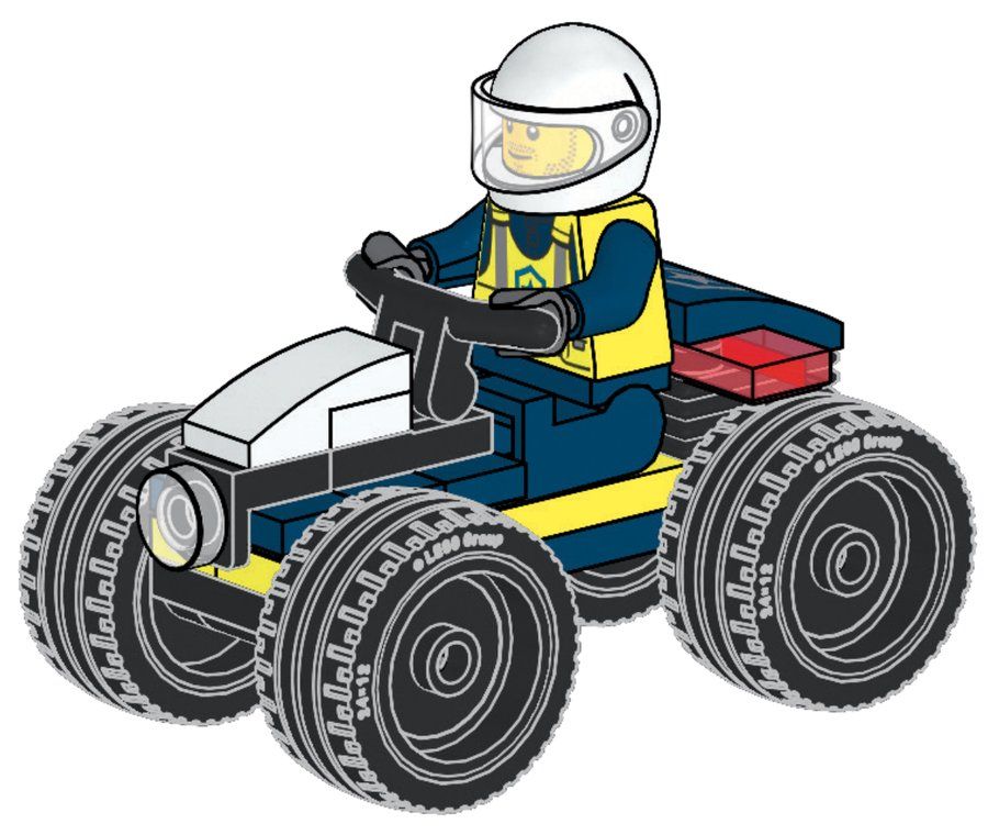 LEGO 951440 Police Buggy