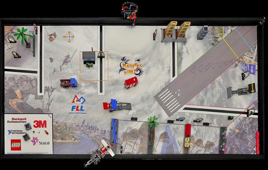 LEGO 9664 NATURE'S FURY Challenge Kit