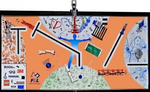 LEGO 9696 BODY FORWARD Challenge Kit