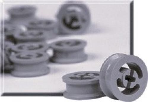 LEGO 970010 Hubs Gray (Pack of 50)
