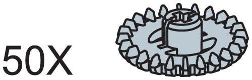 LEGO 970624 24-Tooth Crown Gears