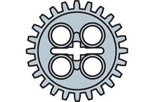 LEGO 970625 24 Tooth Gears (Pack of 50)