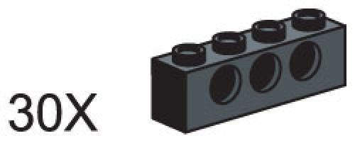 LEGO 970633 1 x 4 Beams