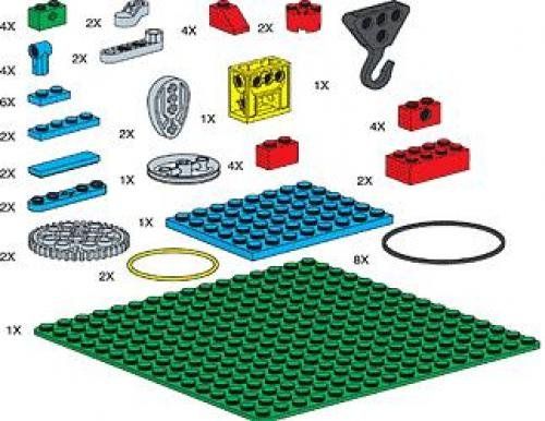 LEGO 970669 Special Elements for Simple Machines Set