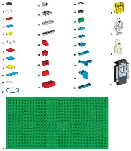 LEGO 970672 Special Elements for Amusement Park Set