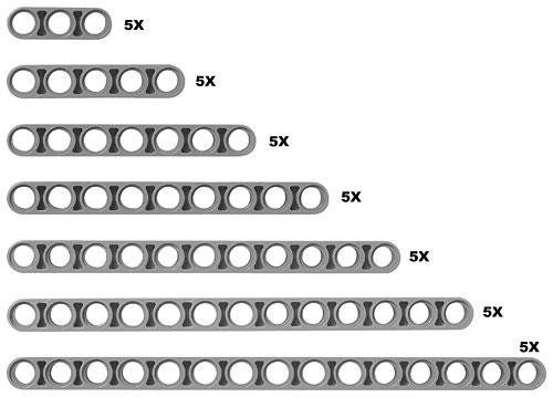 LEGO 991402 Studless Technic Beams
