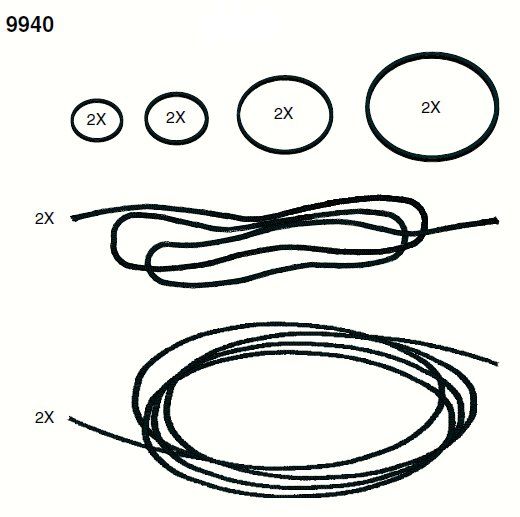 LEGO 9940 Rubber Bands and String
