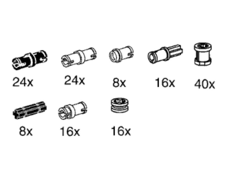LEGO 9942 Connectors & Bushings