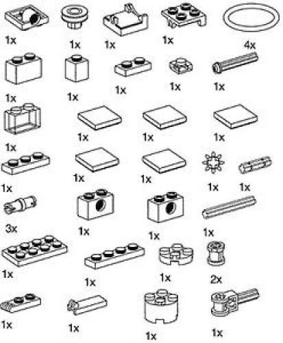 LEGO 9959 Special Elements for Intelligent House Building Set